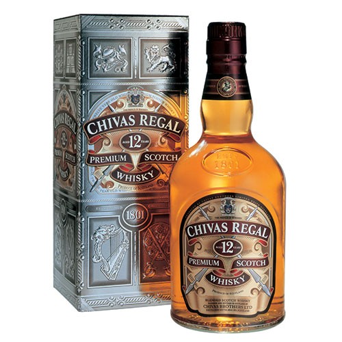 Chivas Regal Whiskey 12 Years Old 750ml